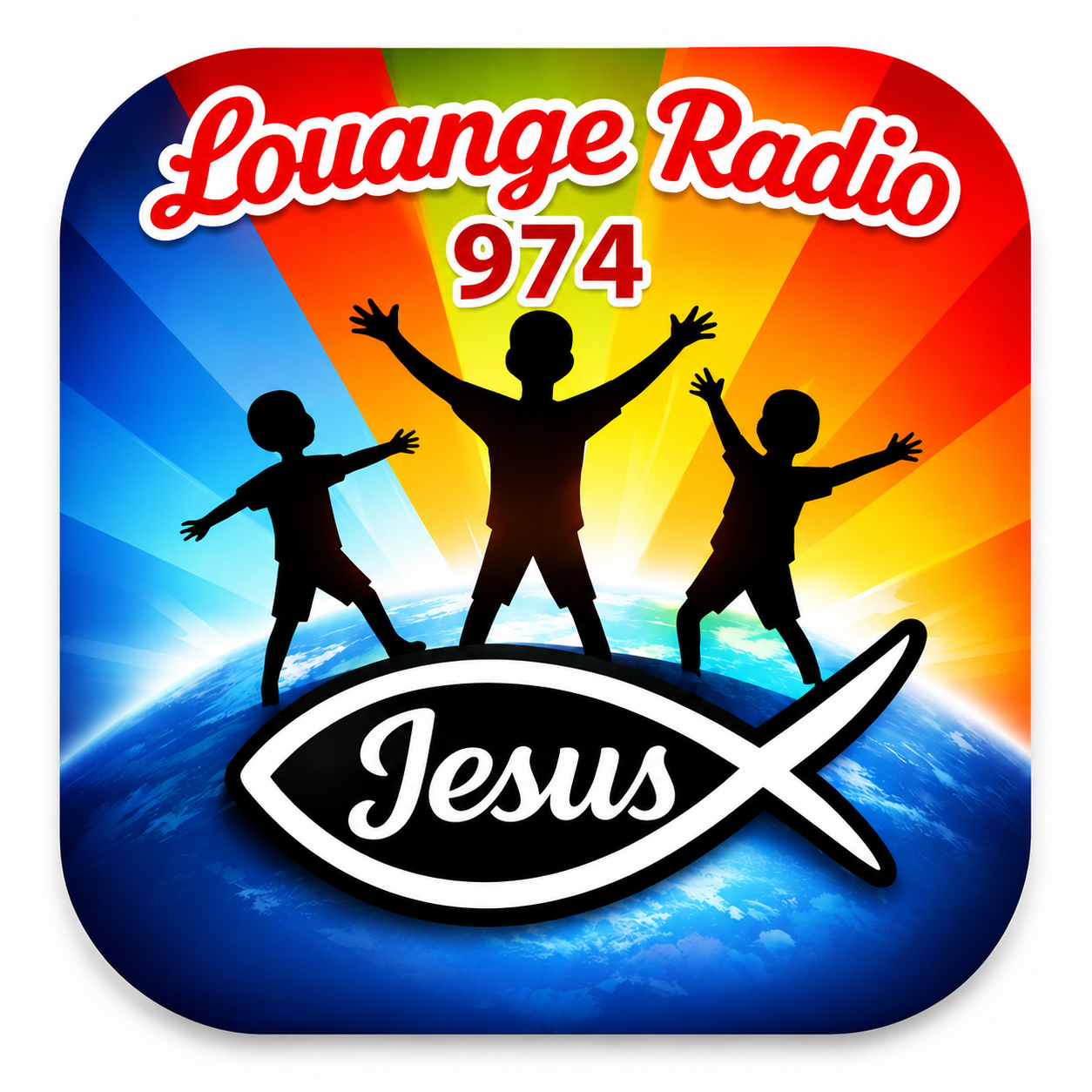 Logo Louange Radio 974 